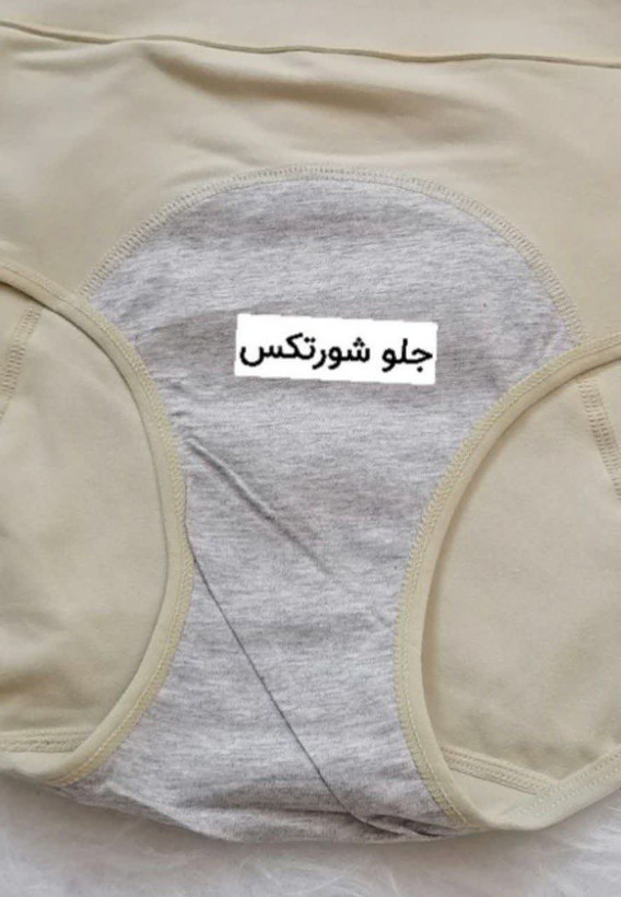 شورتکس کمر گنی فاق بلند جنس نخ پنبه